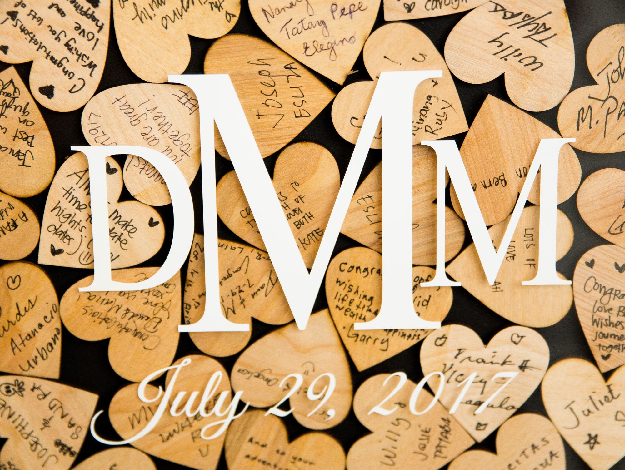 Heart Shaped Guest Book Drop Box Shadow Box Guestbook Etsy