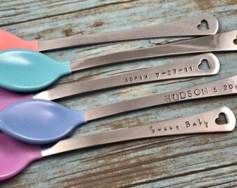 personalized baby spoon