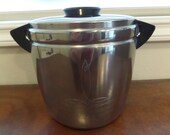 Vintage Barware, Landers Faray Clark, Ice Bucket, Chrome Art Moderne, 1940s Barware, Ice Bucket Vintage, Drink and Barware, Gift for Him