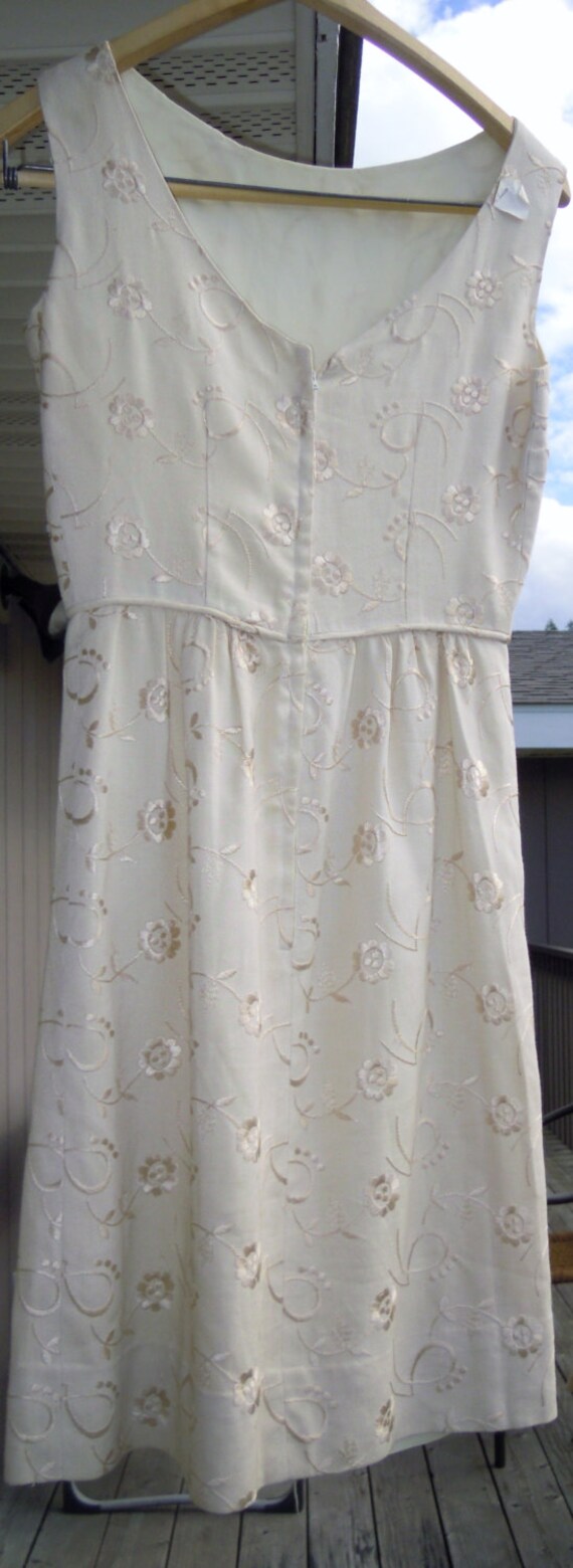 Vintage Dress, Dress, Cocktail Wiggle Dress, Embr… - image 5