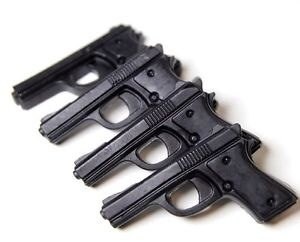 X4 Gun mini soaps In range of choice of scents/colours stocking fille…