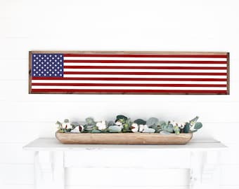 11x48 Skinny Flag Vinyl Stencil ONLY