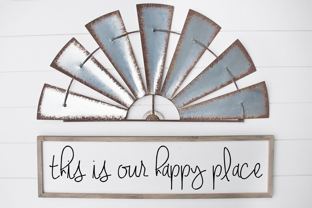 This is Our Happy Place STENCIL ONLY Etsy