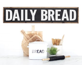 POchoir en vinyle DAILY BREAD UNIQUEMENT