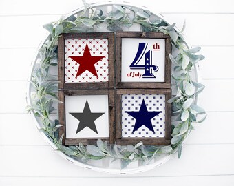 4th of July Stars - Vinyl Stencils ONLY