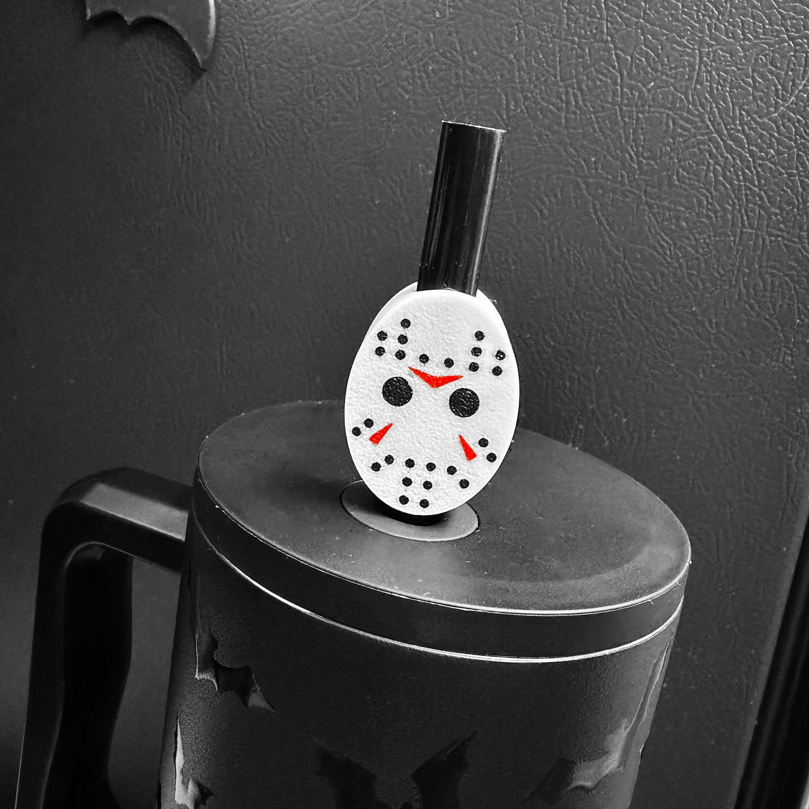 Jason Topper 3D Printed Jason Voorhees Straw Topper: Horror Tumbler Accessory - Etsy