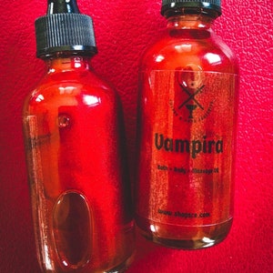 Vampira Bath, Body, and Massage Oil