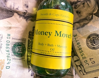 Money Moves Bath,Body, Massage, and Conjure oil