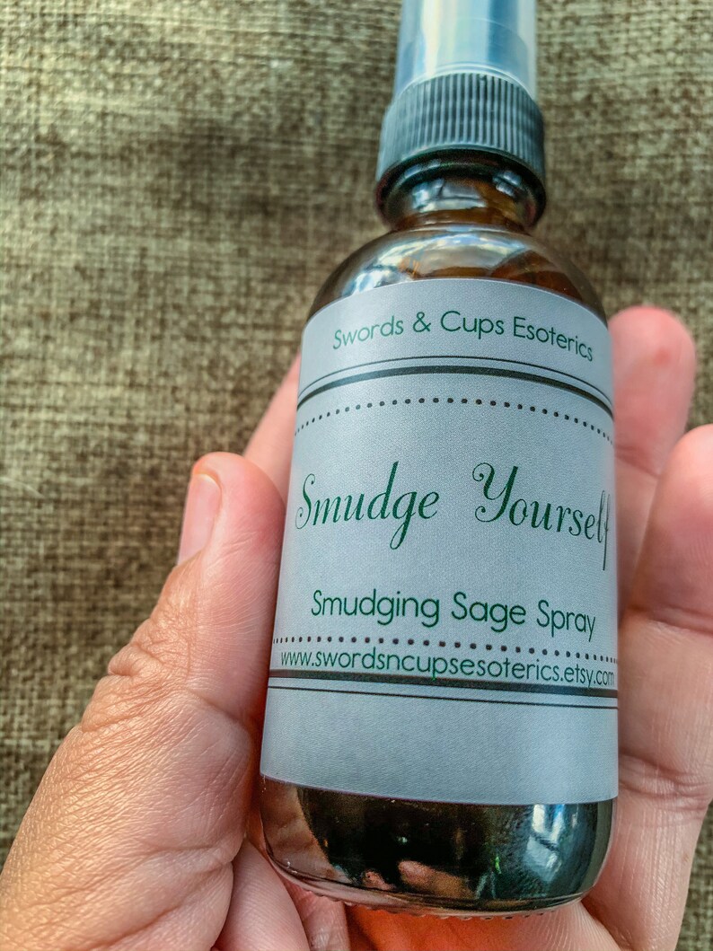 Smudge Yourself Smudging Sage Spray Etsy