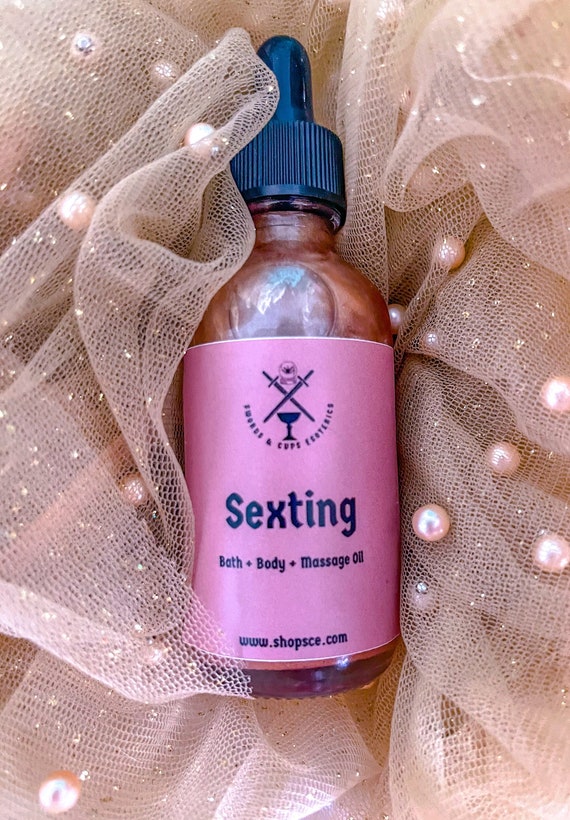 Sexting Bath, Body, and Massage Oil