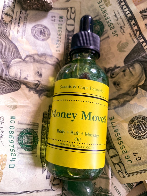 Money Moves Bath,Body, Massage, and Conjure oil