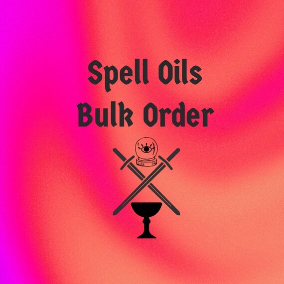 Conjure - Wiccan Oils Bulk Orders