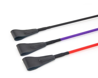 Leather Spank Crop - Bats for Spanking - Whips Made For BDSM Bondage Fetish Play