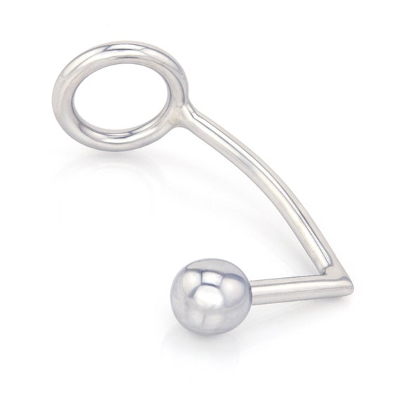 Anal Cock Ring - Stainless Steel Anal Hitch Cock Ring for Anal Play and - Etsy