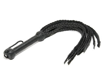 Flat Braided Flogger - Amazing and well balanced for BDSM enthusiasts