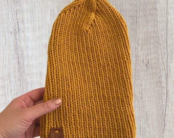 Bonnet jaune moutarde, chapeau slouchy, chapeau jaune moutarde, chapeaux pour plein air, chapeau d’hiver, chapeaux pour hommes, chapeaux pour femmes, bonnet adulte