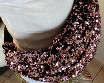 Banane xl sequins rose