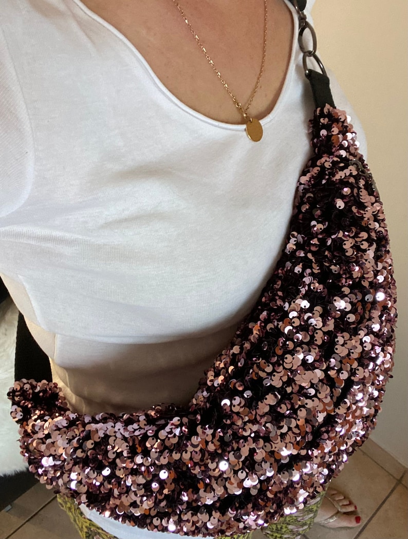 Banane xl sequins rose imagem 1