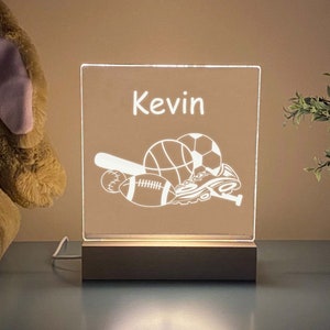Sports night light hot sale
