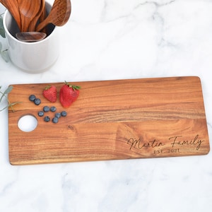 Charcuterie Board, Cheese Board, Serving Plank, Anniversary Gift, Wedding Gift, Housewarming Gift, Serving Board, Couples Gift, New Home image 2