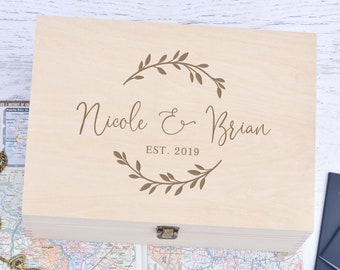 Wedding Memory Box Etsy