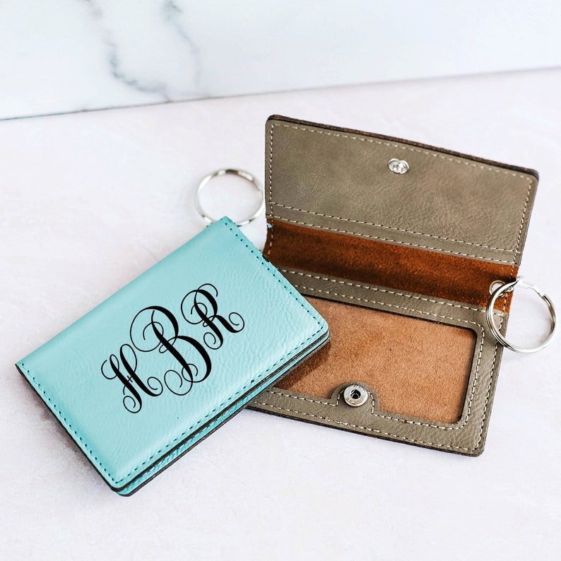 Wallet Keychain Lanyard Wallet Personalized Keychain Wallet Etsy Ireland