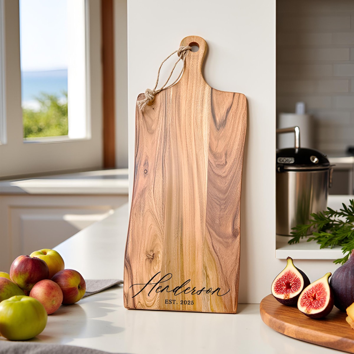 Personalized Acacia Cutting Board, Custom Engraved Charcuterie Board, Wedding Gift for Couple, Housewarming Gift & Christmas Gift - Etsy