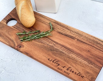 Charcuterie Board, Cheese Board, Serving Plank, Anniversary Gift, Wedding Gift, Housewarming Gift, Serving Board, Couples Gift, New Home