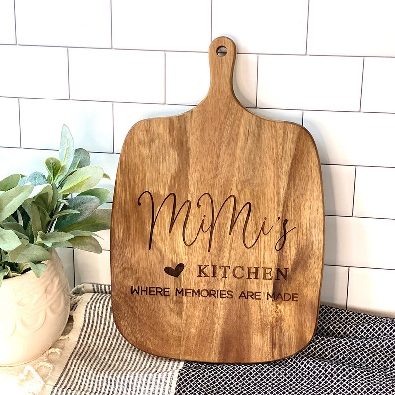 Personalized Cutting Board Bridal Shower Gift Housewarming Etsy
