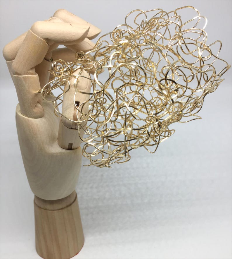 14k Gold Fill Wire Wrap Bracelet image 4