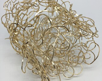 14k Gold Fill Wire Wrap Bracelet