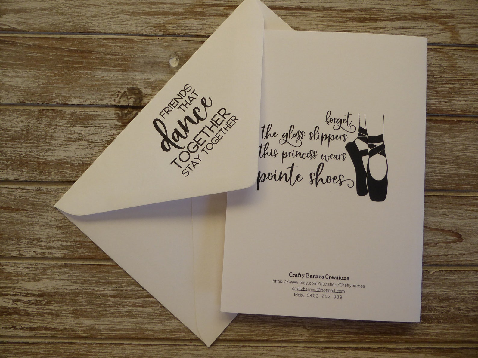 dance with your heart - ballerina card - happy birthday - ballet, ballerina, dance,princess, pointe shoes, ballet feeds my soul
