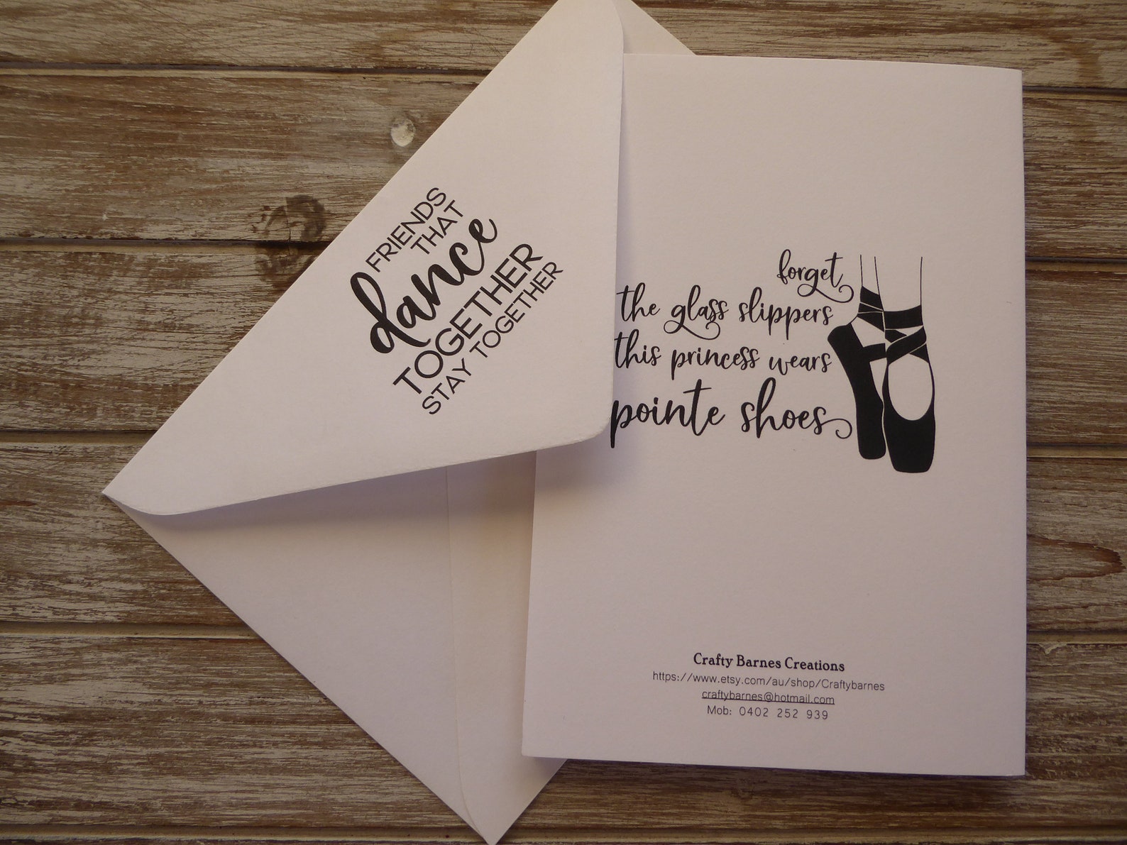 dance with your heart - ballerina card - happy birthday - ballet, ballerina, dance,princess, pointe shoes, ballet feeds my soul