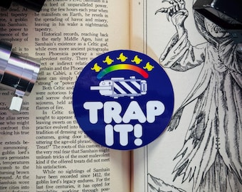 Ghostbusters Trap It! Sticker
