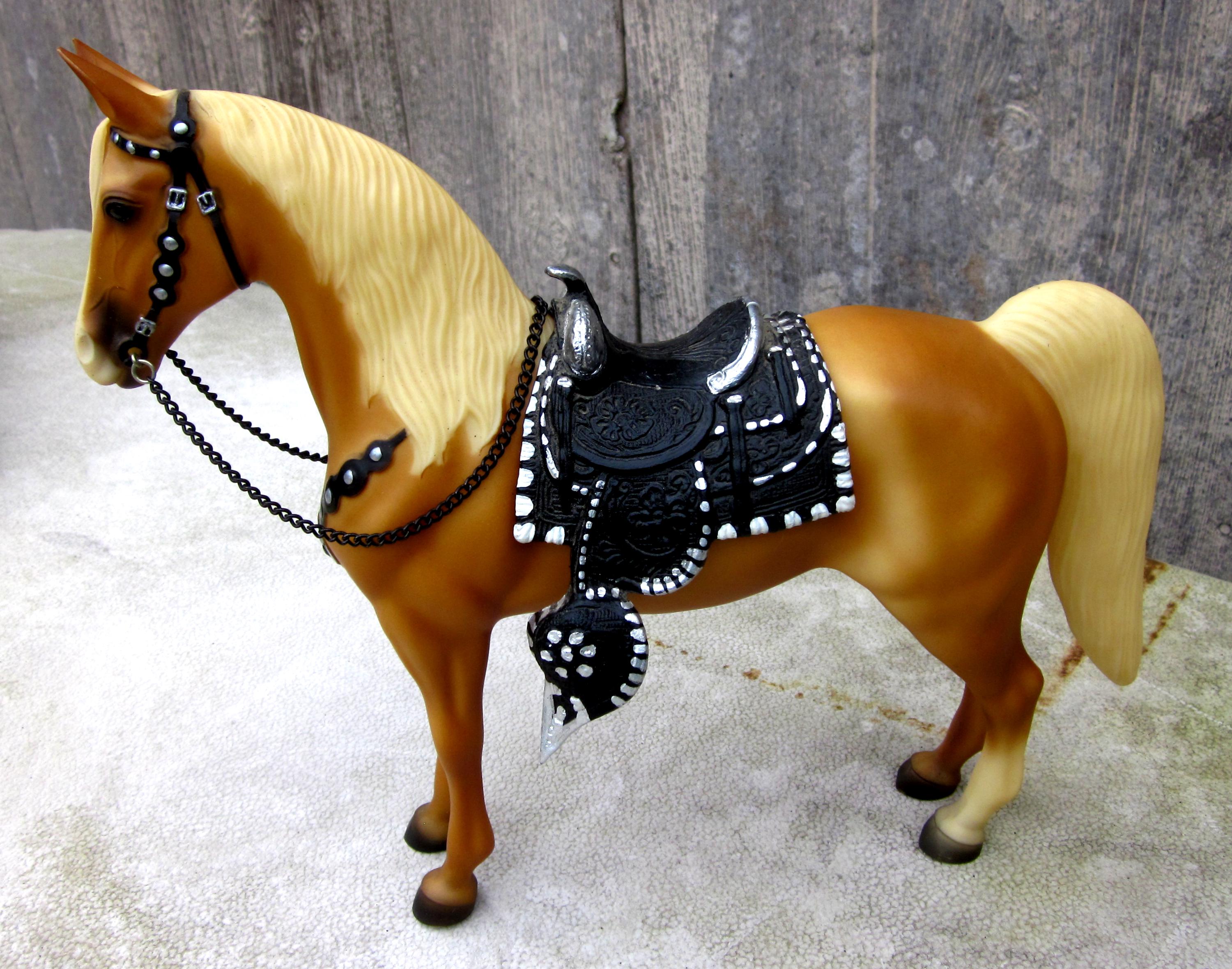 Vintage Breyer Roy Rogers Palomino Horse Trigger With Original