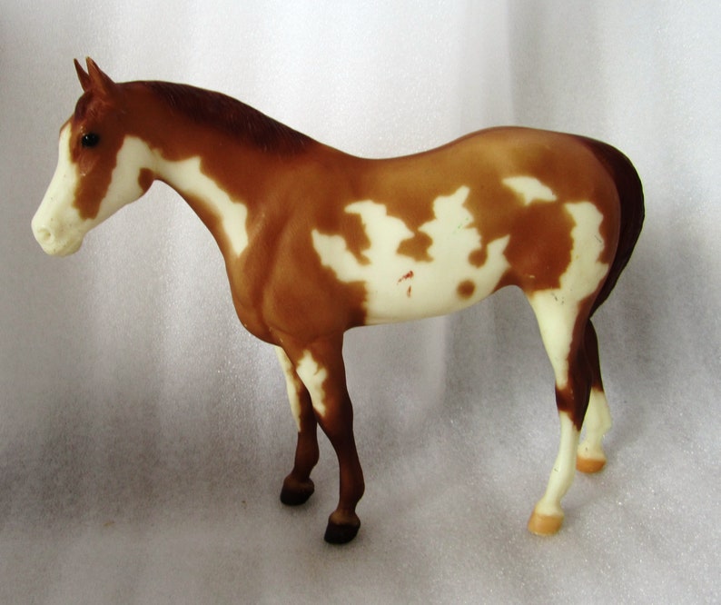 Special Spring Run Breyer Lineback Dun Overo Yearling INDIANA American Quarter Horse