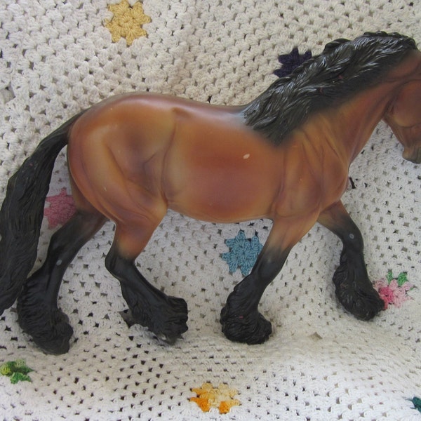 Flocked Breyer Horse Etsy