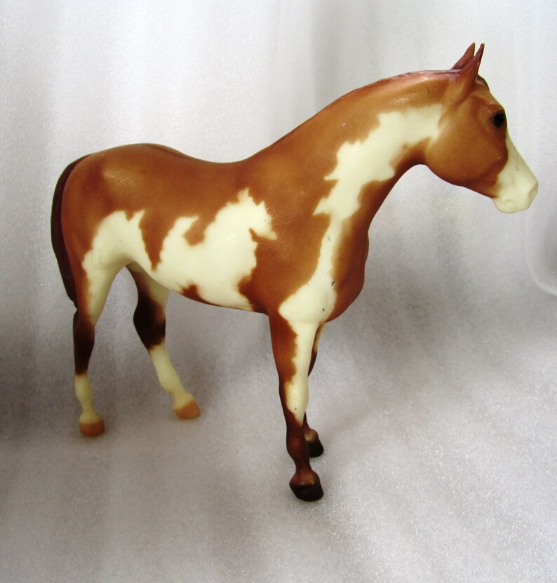 Special Spring Run Breyer Lineback Dun Overo Yearling INDIANA American Quarter Horse