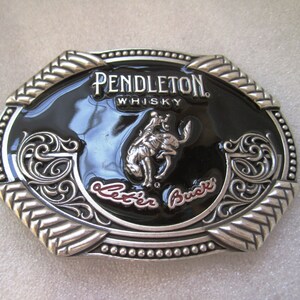 pendleton whiskey belt buckle