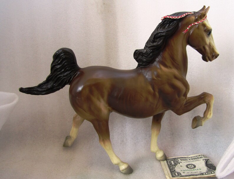 Vintage #52 Semi-Glossy Breyer High Stepping Show Saddlebred Horse
