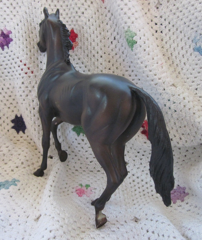 Breyer Seattle Slew Famous Race Horse. Etsy