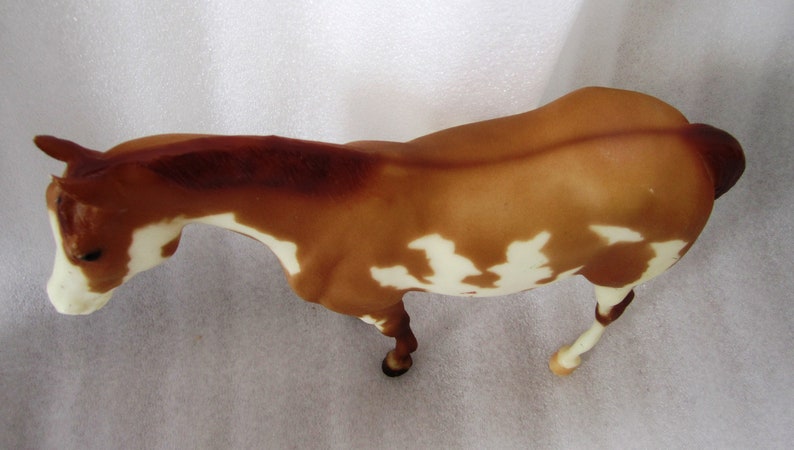 Special Spring Run Breyer Lineback Dun Overo Yearling INDIANA American Quarter Horse