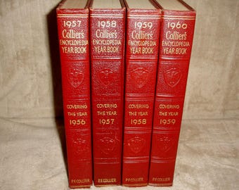 Collier's Encyclopedia (20 Volume Set) COMPLETE SET - Etsy
