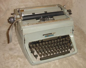 Vintage Underwood Five Touchmaster Manual Typewriter Working But NO INK