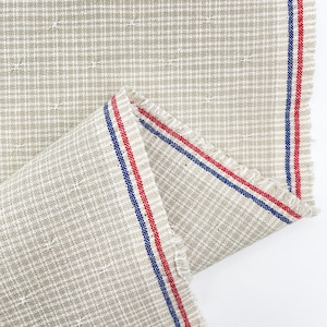 Textile Pantry by Junko Matsuda ~ Mini Dobby Stars ~ B Beige ~ Yarn-Dyed Fabric ~ Japanese Fabric ~ Patchwork Fabric ~ Quilting Cotton