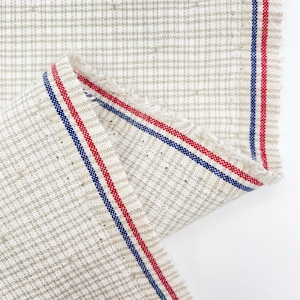 Textile Pantry by Junko Matsuda ~ Mini Dobby Stars ~ A Ivory ~ Yarn-Dyed Fabric ~ Japanese Fabric ~ Patchwork Fabric ~ Quilting Cotton