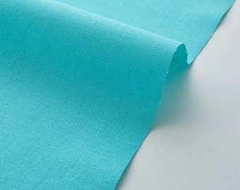 Echino Solid Canvas ~ Kokka Japanese Fabric ~ H Emerald ~ Cotton Linen Canvas ~ Bag Fabric ~ Apparel Fabric ~ Home Decor Fabric ~ Half Metre