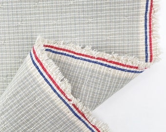 Textile Pantry by Junko Matsuda ~ Mini Dobby Stars ~ C Light Grey ~ Yarn-Dyed Fabric ~ Japanese Fabric ~ Patchwork Fabric ~ Quilting Cotton