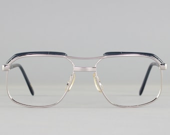 80s Aviator Glasses | Vintage Glasses Frames | 1980s Eyeglass Frame | Deadstock Eyewear - Contempo