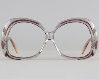 70s Glasses | Oversized Vintage Eyeglasses | 1970s Eyeglass Frames - WOF1030